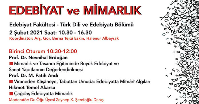 Webinar: Edebiyat ve Mimarlık